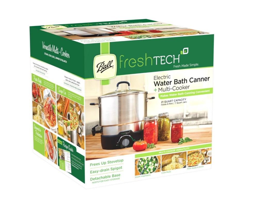 Ball FreshTech Electric Water Bath Canner Review Back To My Garden